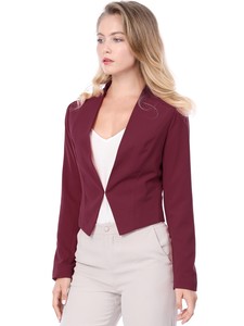 wine red blazer