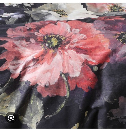 MM Linen Dita Queen Duvet Cover &Two Standard Shams. Brand New! - Picture 5 of 8