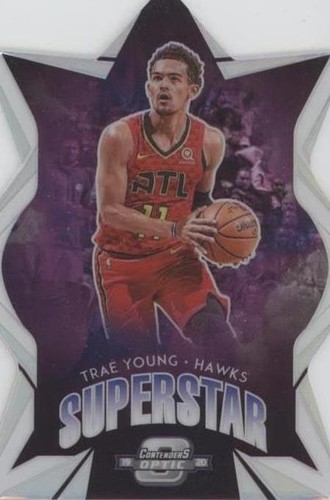 2019-20 Donruss Optic #2 Trae Young Blue Velocity | eBay