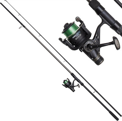 DAM SET FULL TECH CARP Combo 12ft/3.66m 3LB / 6000FS Freilaufrolle