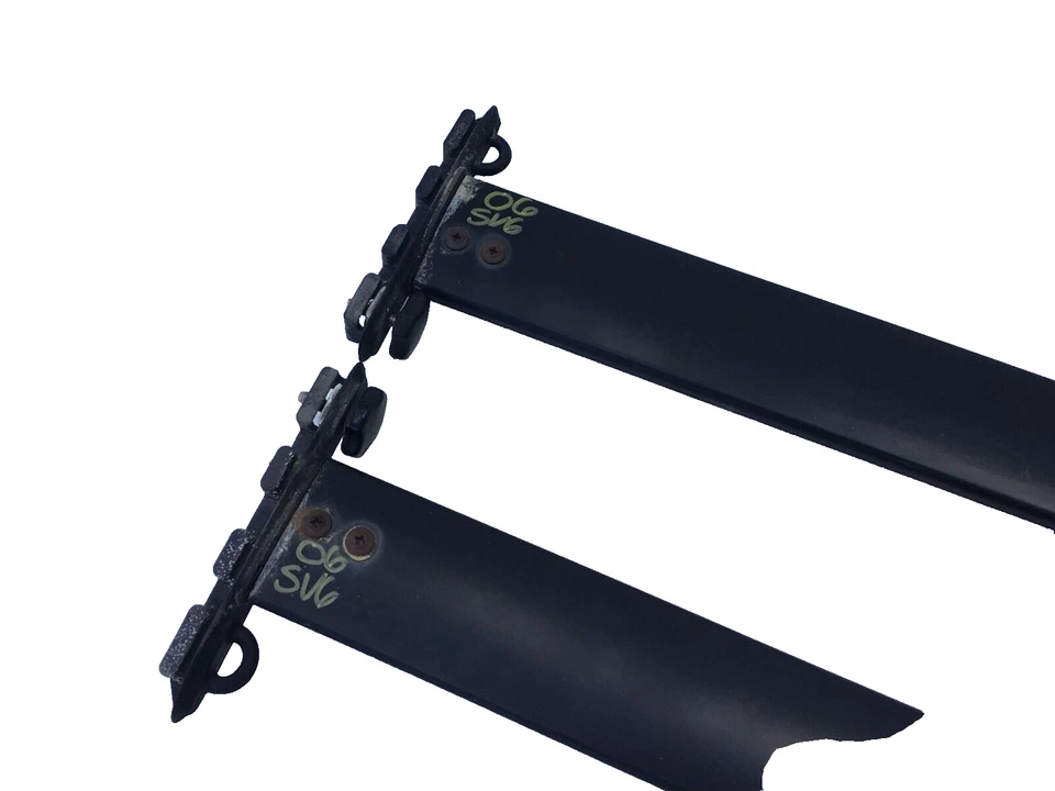 2005-2009 Potiac Montana SV6 Uplander Two Roof Rack Cross Bar Rails Pair OEM - Image 4 of 4