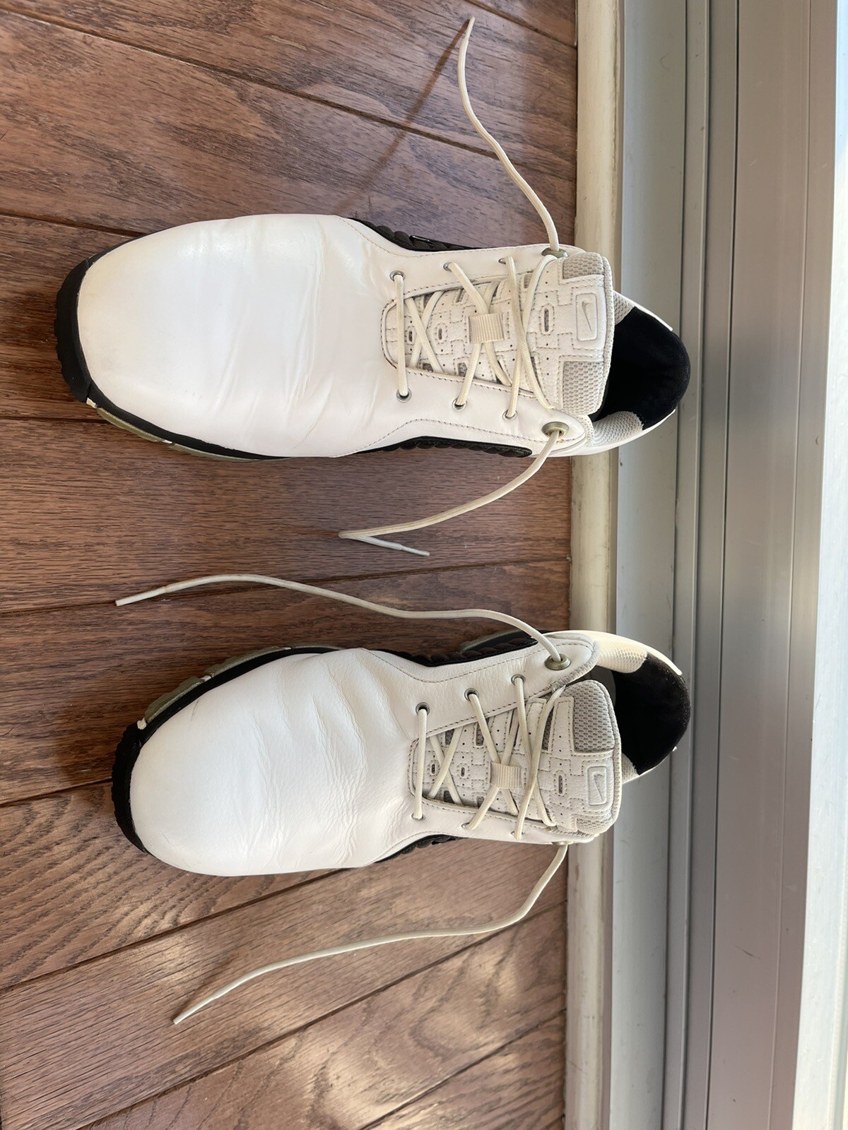 Used Golf Shoes, Nike, Size 9.5, Black And White eBay