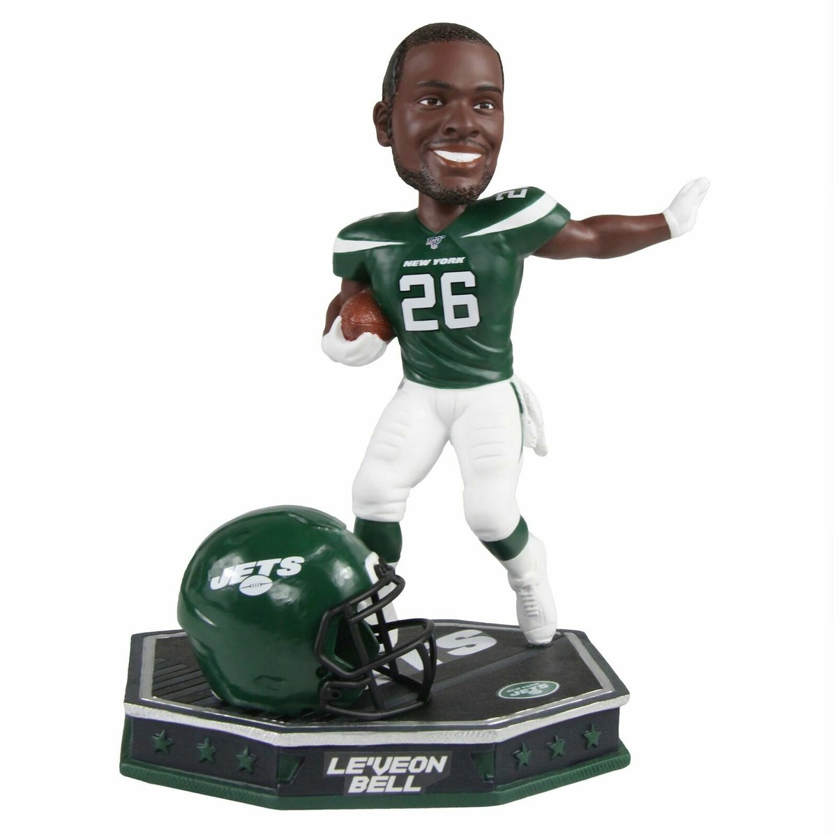 Le'Veon Bell New York Jets Removable Helmet Bobblehead NFL