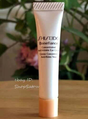 SHISEIDO Benefiance Concentrated Anti-Wrinkle Eye Cream Travel Size 0.17 oz - Afbeelding 1 van 3