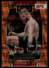 2022 Panini Select UFC #37 Jan Blachowicz Orange Flash Prizms
