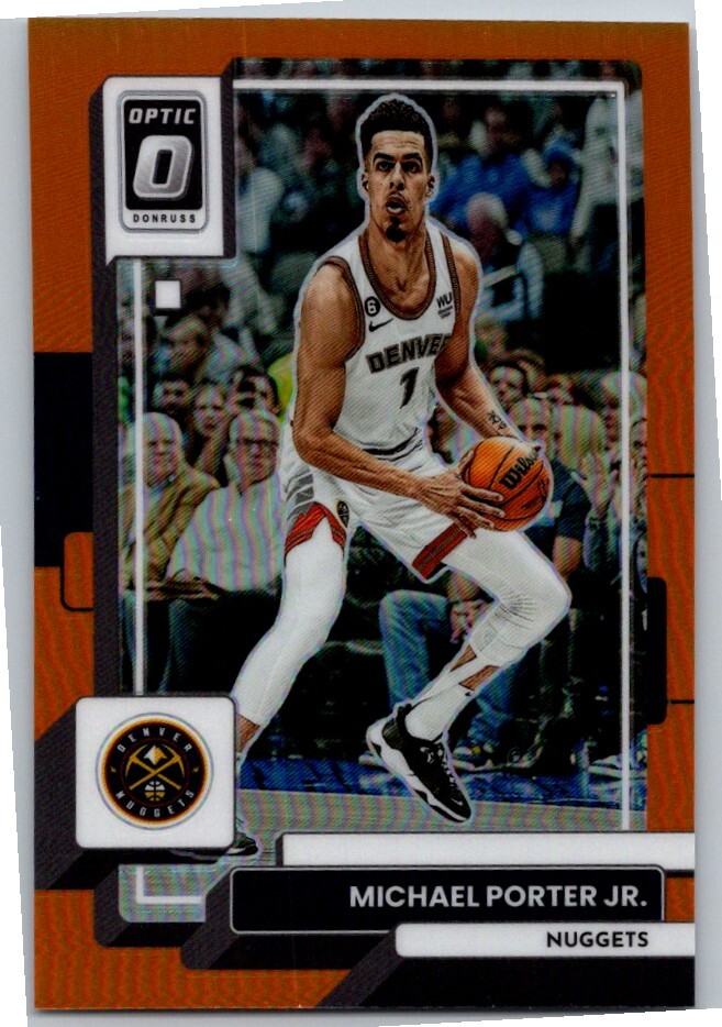 その他 Panini Donruss Optic RC Holo Porter Jr. 2022-23 Panini Donruss Optic Michael Porter Jr Orange Prizm