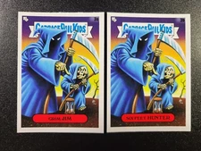 Grim Jim Six Feet Hunter 35th Midlife Crisis Garbage Pail Kids 2 Card Set