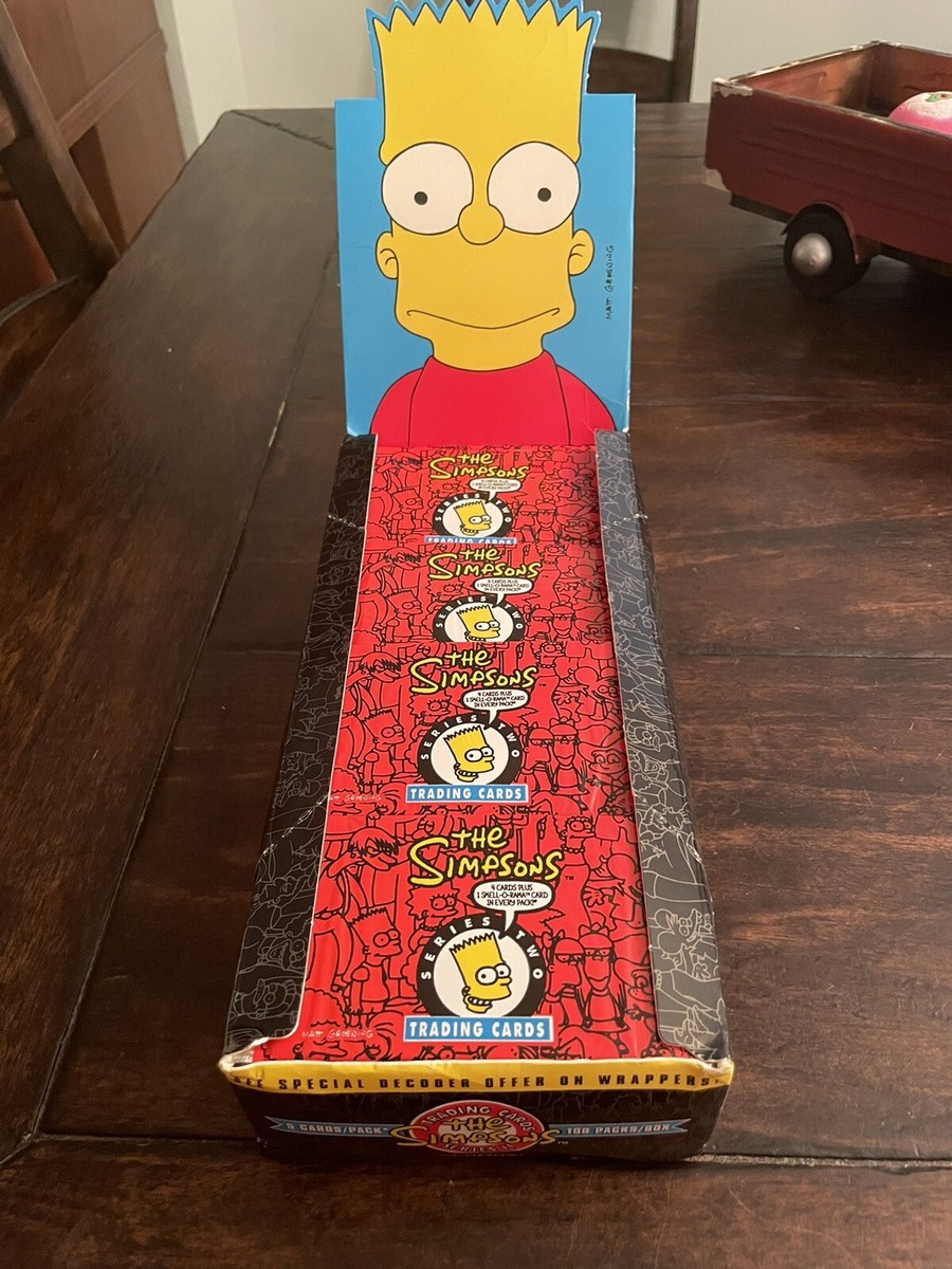 1) Sealed Pack 1994 Skybox Simpsons Series 2 With Rare Arty Art