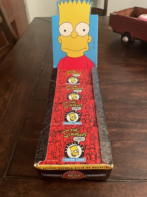 (1) Sealed Pack 1994 Skybox Simpsons Series 2 With Rare Arty Art Cards!!!