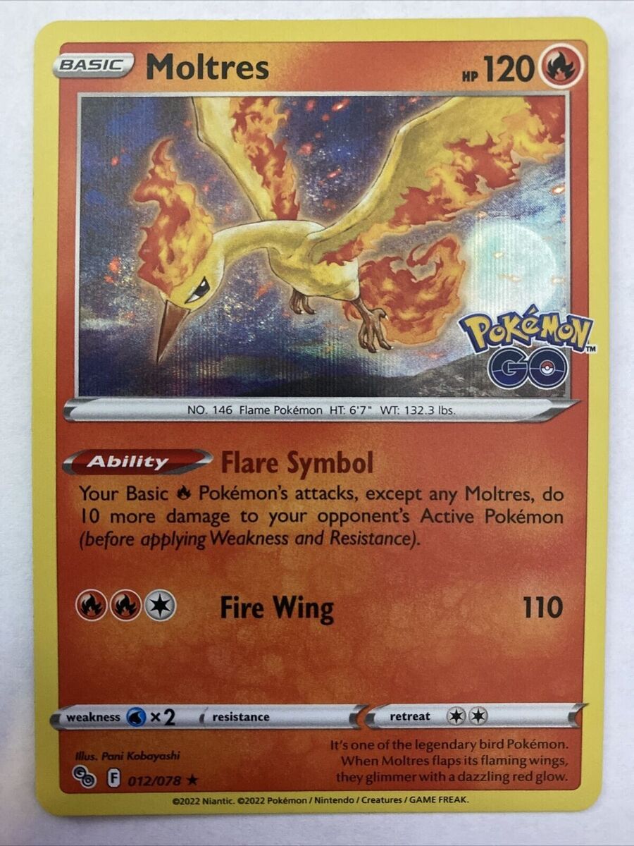 Moltres · Pokémon GO (PGO) #012 ‹ PkmnCards