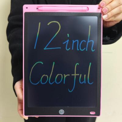10/12/inch Colourful Lcd Writing Tablet Drawing Board Kid Graffiti Sketchpad Toy