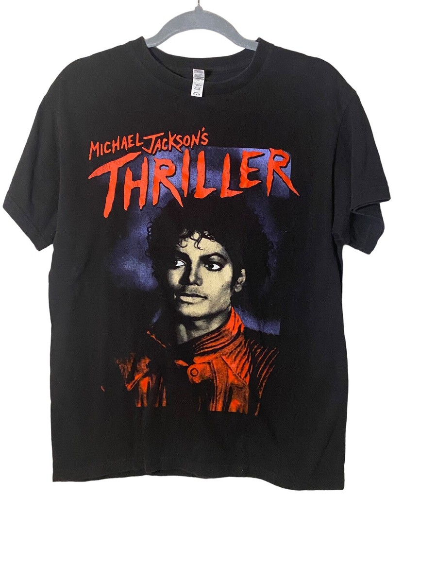 Micheal Jackson's Thriller Black Short Sleeve Tshirt Mens Size Med