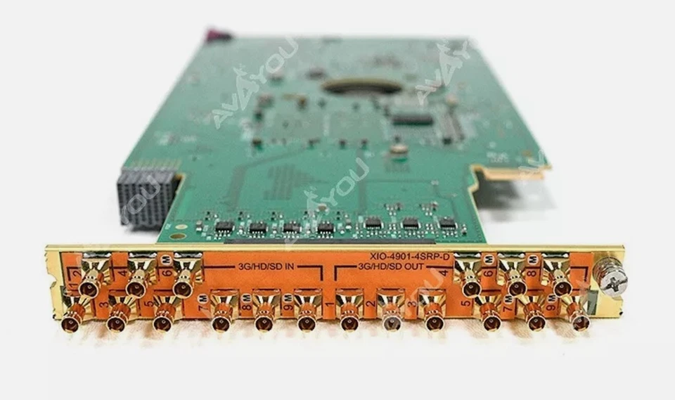 Grass Valley XIO-4901 3G/HD/SD I/O Coax Input Board for FR4 Node Multiviewer - Image 3 of 4