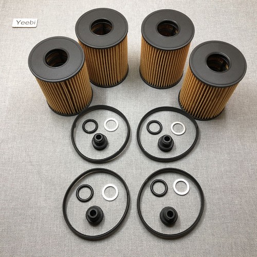 4Set Oil Filters 263502S000 Fit for 2021 Kia Optima 2.5L Engine