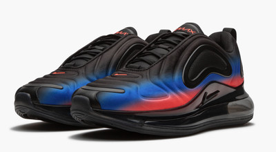 nike air max 720 black racer blue flash crimson