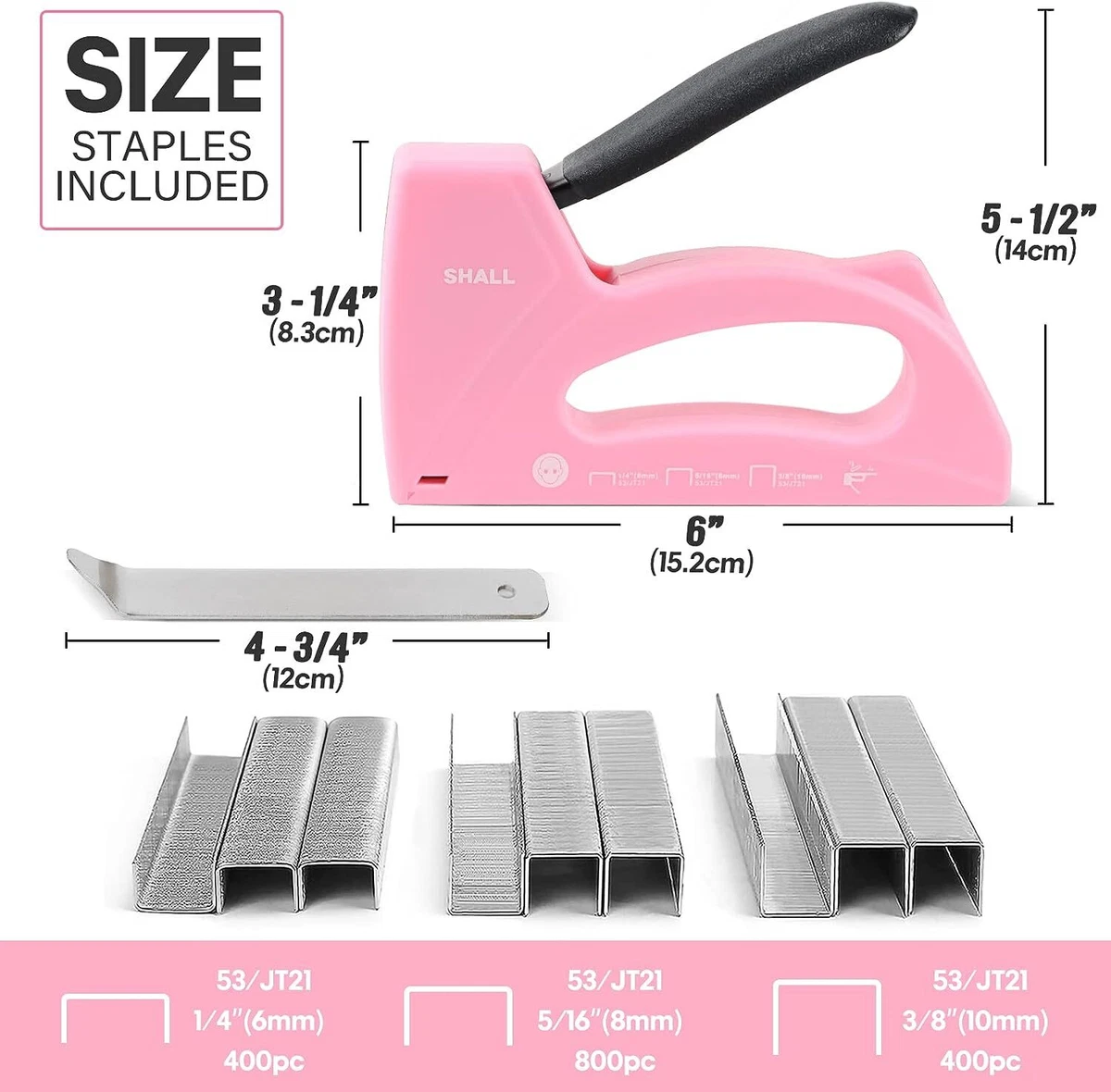 Light duty staple 2024 gun for upholstery