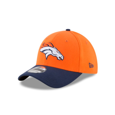 Denver Broncos New Era Orange/Blue Team Classic 39Thirty Flex Fit Hat
