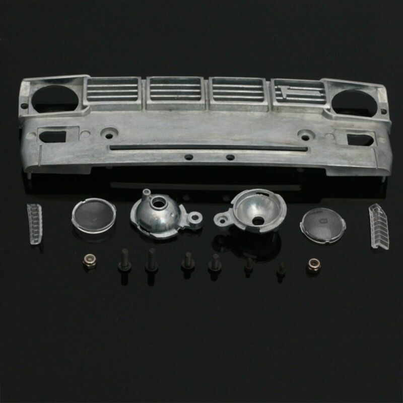 Grille De Calandre Alliage + Phares Additionnels Pour Tamiya Hilux/TF2 1/10 - Accessoire Crawler