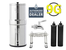 Royal Berkey Water Filter w/Stand  Stainless Steel Spigot - NEW