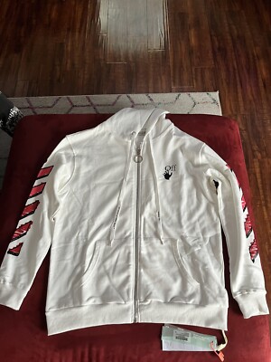 off white hoodie medium