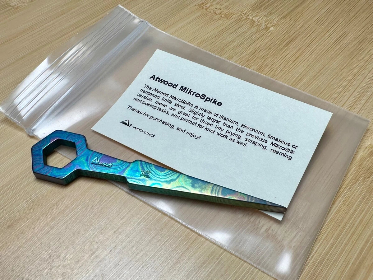 Peter Atwood Titanium Handle Collectible Modern Custom & Handmade