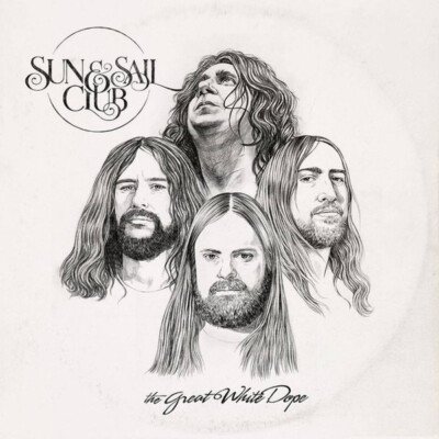 LP Sun & Sail Club The Great White Dope WHITE VINYL NEAR MINT Satin Records