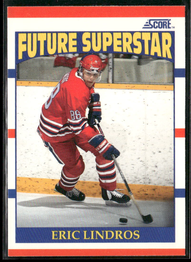 Eric Lindros 1990-91 Score American #440 - Oshawa Generals