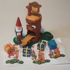 TOP! Maxi Ei Italien Zwerg mit Baumstamm + BPZ  Weihnachten 1999