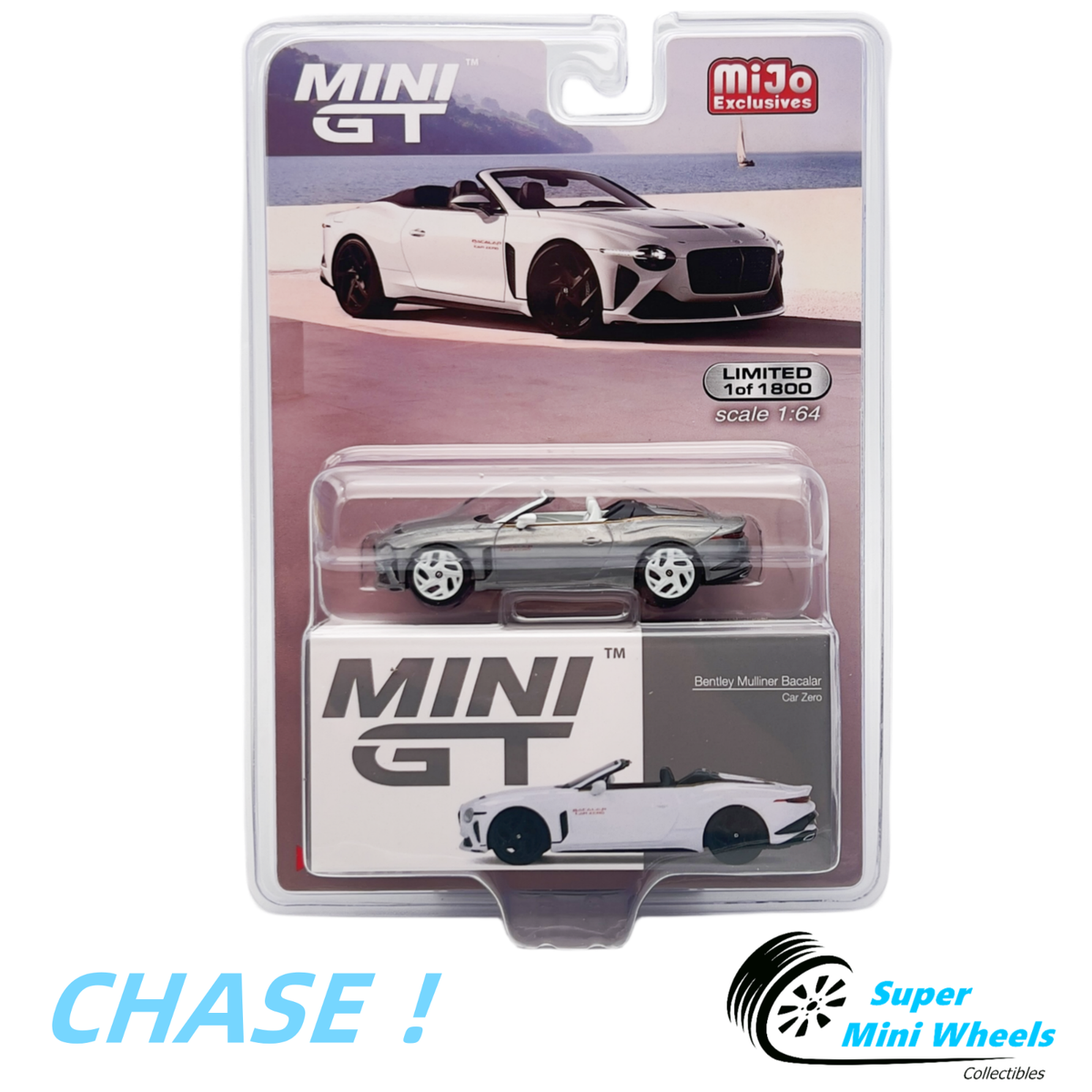 CHASE ！Mini GT 1:64 Bentley Mulliner Bacalar Car Zero #544 | eBay