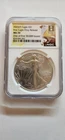 8 ERA 2025 P AMERICAN SILVER EAGLE FIRST EAGLE PRIVY RELEASE MS70-FREE SHIPPING!
