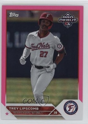 2023 Topps Pro Debut Fuchsia Foil 94/199 Trey Lipscomb #PD-129 0l7t