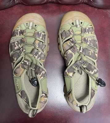 Keen Camo H2 Men 6; Women 8.5 Waterproof Canvas Hiking Water Sandal Shoe Outdoor Women main image 4