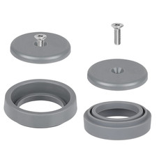 KANONEY 2 Pack Pre-Rinse Spray Valve Repair Kit for Most Commercial Sink Gray 