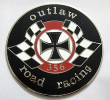 Car Badge-356 Road Racing Grill Badge Emblem Mg Jaguar Triumph Audi Vw