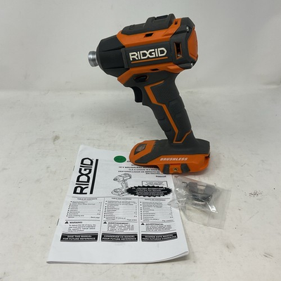 #ad RIDGID Gen5X 18V 18 Volt 1 4” Brushless Impact Driver R86038 *Reconditioned* $39.99