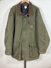 Dickies Duck Canvas Chore Coat Mens 3XL Green...