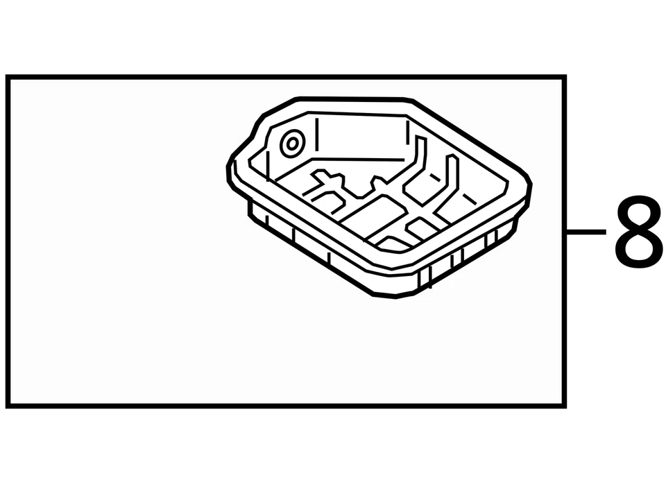 Nissan Murano 2015-2021 OEM 3,5 L VQ35DE motor cárter de aceite inferior *27 k* 11110JA10D Foto 4 de 4