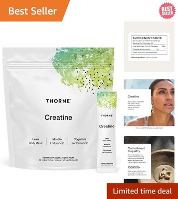Creatine Monohydrate - Unflavored Powder for Energy, Muscle & Cognitive Enhancer