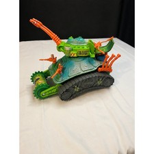 Vintage 1990 TMNT Mutant Military Turtle Tank Playmates Vehicle Complete