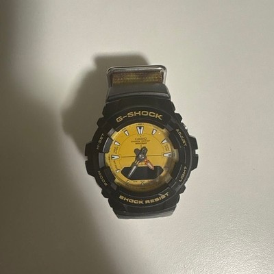 CASIO G SHOCK SHOCK RESIST WR20BAR Watch Yellow