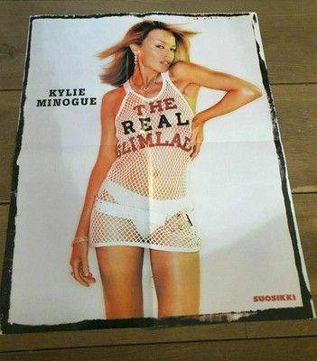 Kylie Minogue - Mega plakat - 40 X 52 cm - Finlandia 2001