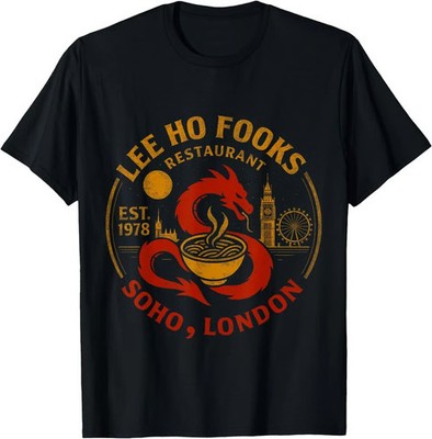 Lee Ho Fooks Retro Chinese Restaurant Funny Adult T-Shirt