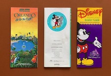 Vintage Maps & Guides for Walt Disney World, Orlando 1980’s-1990’s