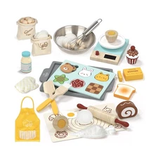 Lehoo Castle Play Food Set for Kids Kitchen, Play Kitchen Accessori... Fast Ship