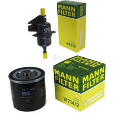 MANN-FILTER Filtersatz Ölfilter Kraftstofffilter für Fiat Seicento/600 0.9