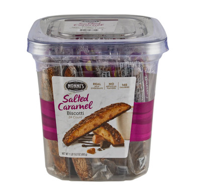 Nonni's Salted Caramel Biscotti 24 ct. FREE shipping