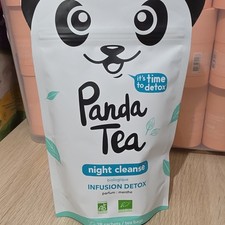 Panda Tea Night Cleanse infusion détox bio menthe 28 sachets 42 g