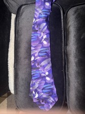 Jerry Garcia 100% Silk Banyan Trees II  Collection Fifty-Eight 58 Purple Tie