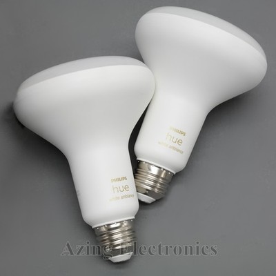 Philips Hue White Ambiance 578138 BR30 LED Smart Bulbs (2-Pack)