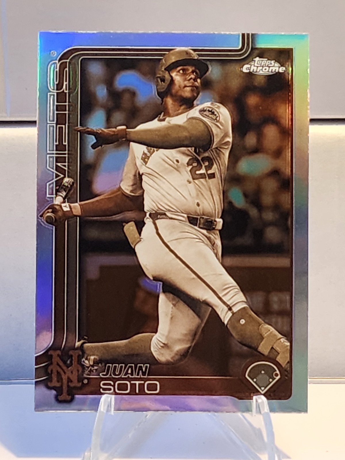 2025 Topps Chrome - Juan Soto #200 Sepia Refractor